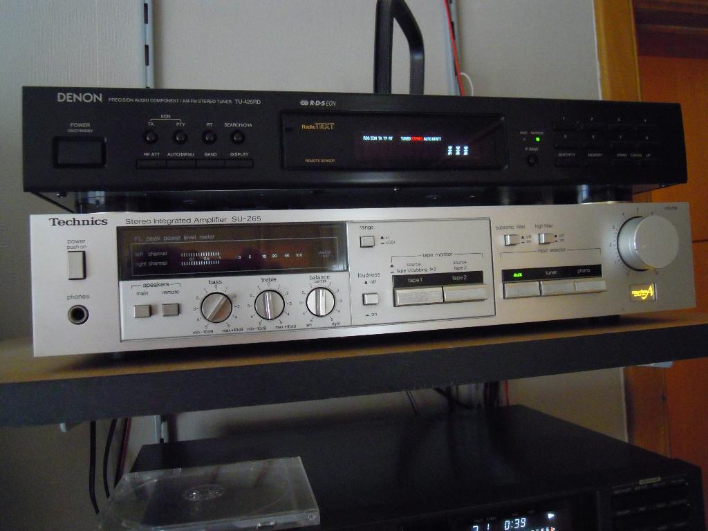 Technics SU-Z65 ( zie foto's ), Audio, Tv en Foto, Versterkers en Ontvangers, Ophalen, Gebruikt, Stereo
