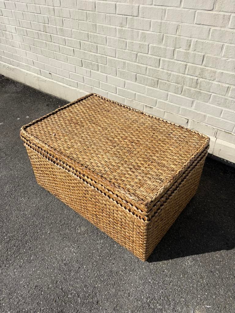 Landelijke koffer / salontafel, Ophalen, Zo goed als nieuw