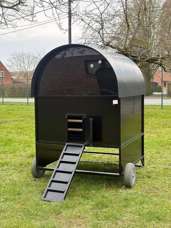 Calimero kippenhok large zwart HOOG, Dieren en Toebehoren, Pluimvee | Toebehoren, Ophalen