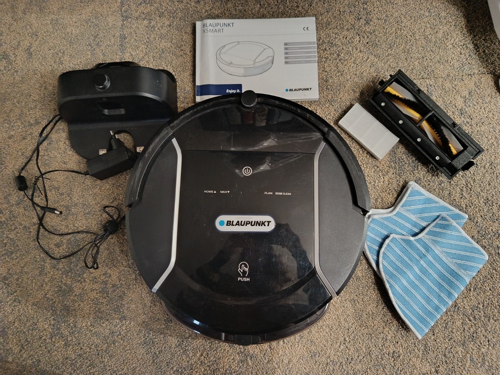 Robotstofzuiger Blaupunkt xsmart, Ophalen of Verzenden, Dweilfunctie, Robotstofzuiger