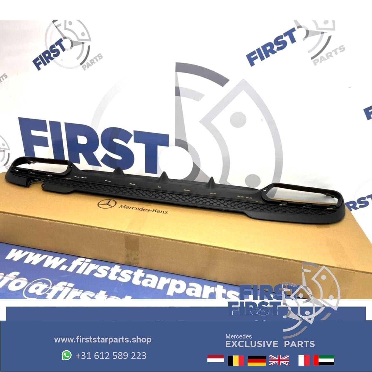 W212 E Klasse E63 AMG DIFFUSER Mercedes E Klasse 2013, Autos : Pièces & Accessoires, Utilisé, -, -, Enlèvement ou Envoi