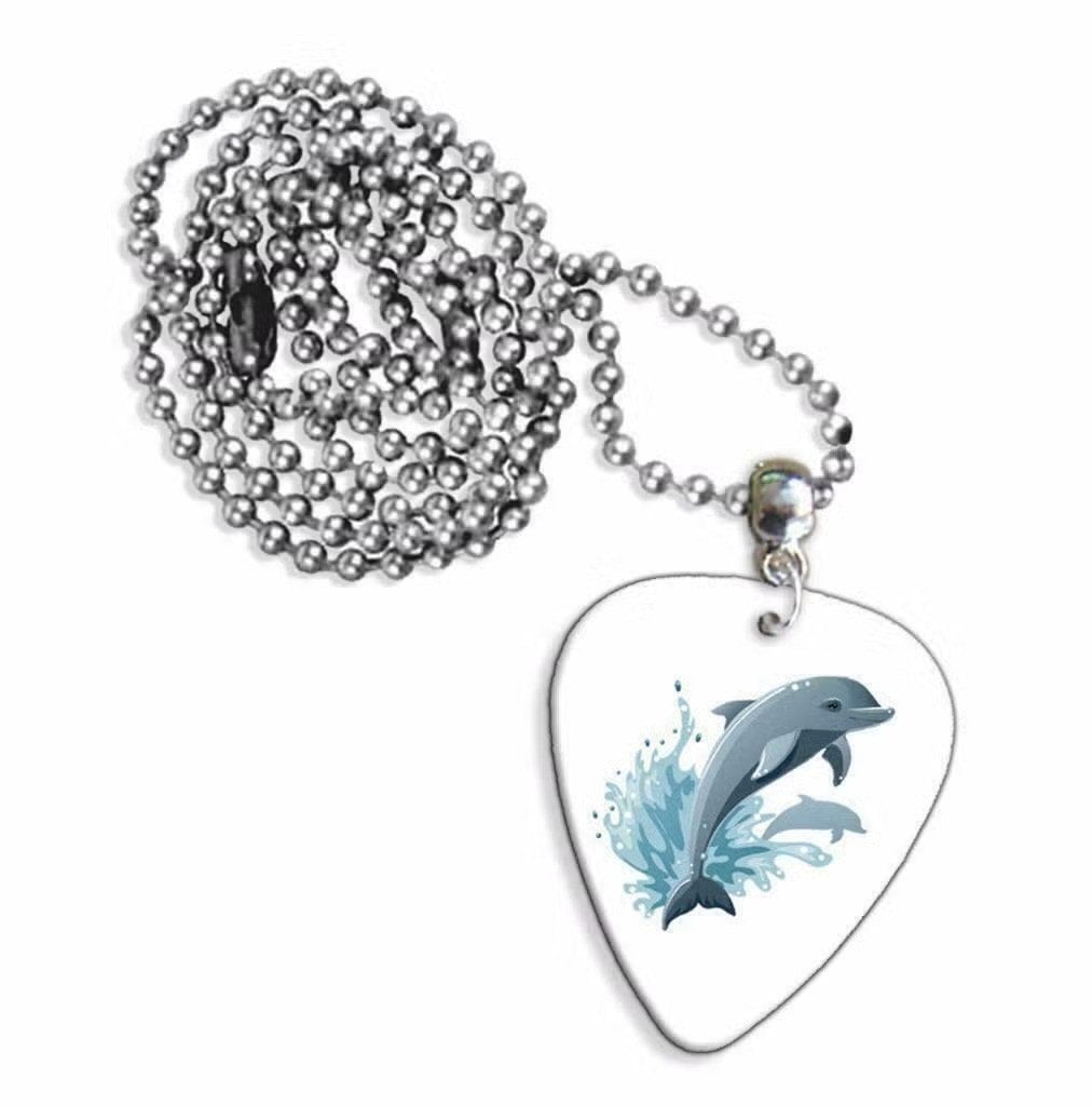 Plectrum ketting of sleutelhanger van een Dolfijn, Verzamelen, Ophalen of Verzenden, Nieuw