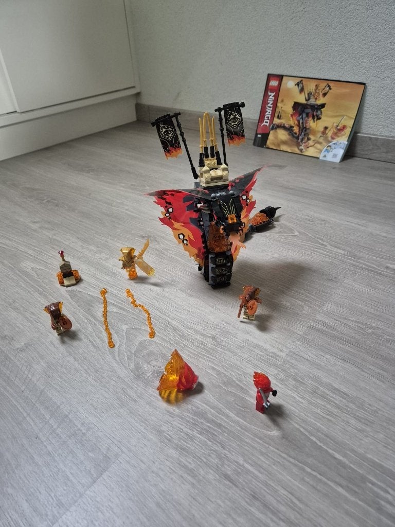 Lego Ninjago vuurtand, Ophalen, Lego, Nieuw, Inclusief instructies
