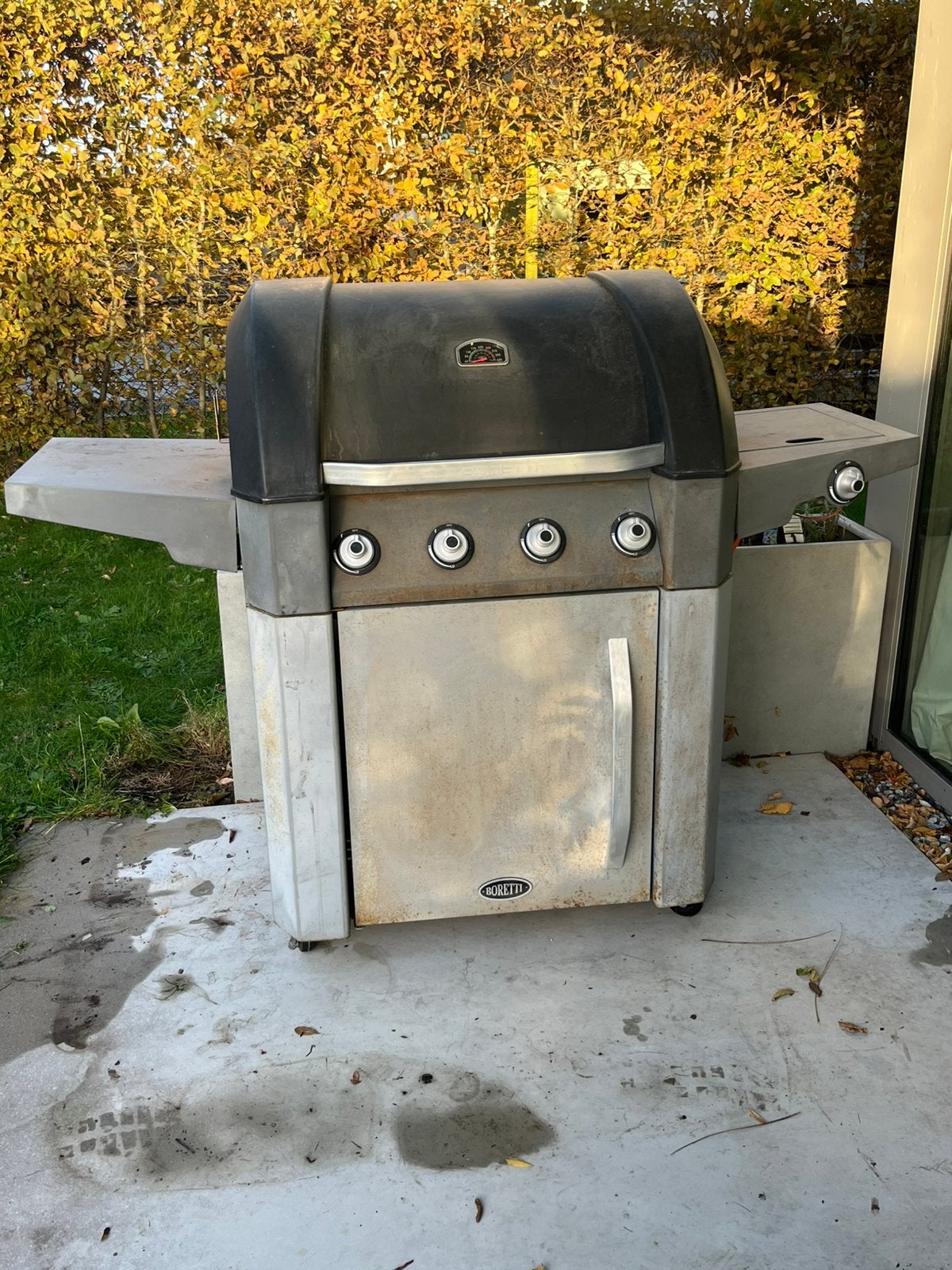 Boretti BBQ, Ophalen, Gebruikt