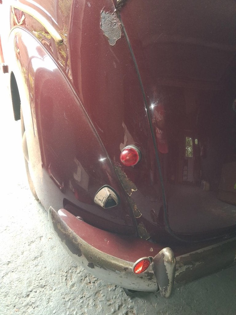 Tres rare Ford Taunus Buckel 1950, foto 8