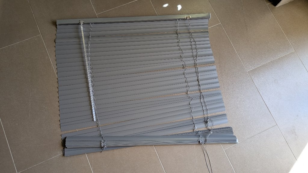 Lamellen aluminium, Ophalen, Gebruikt, Lamellen, 130 cm