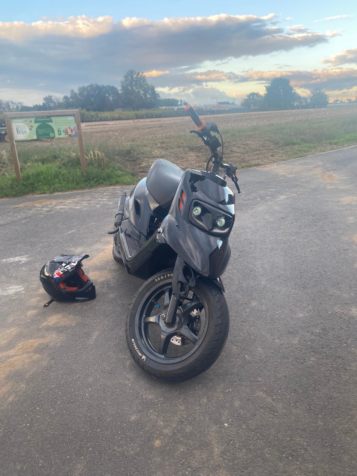 Mbk booster teruil voor zip2t, Enlèvement, Comme neuf