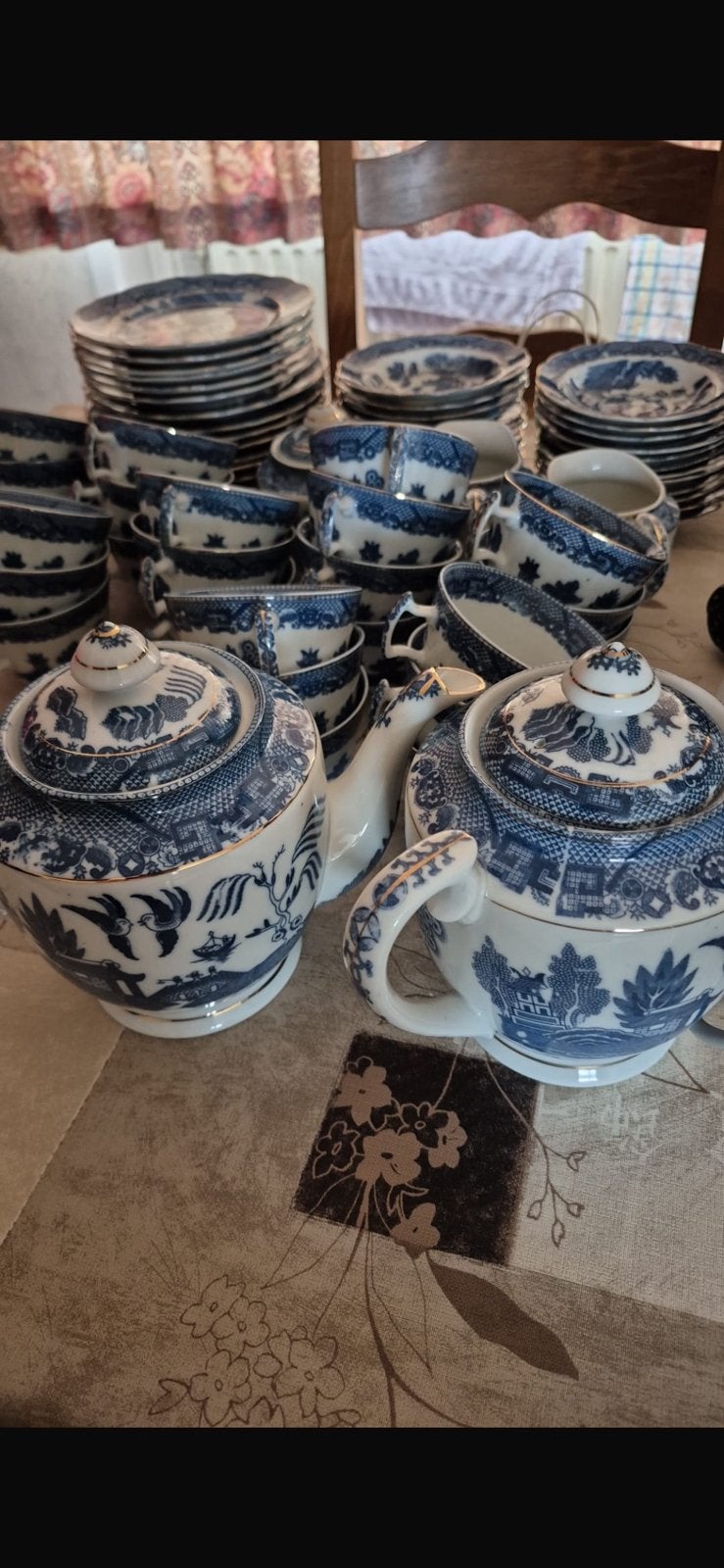 Servies, Ophalen
