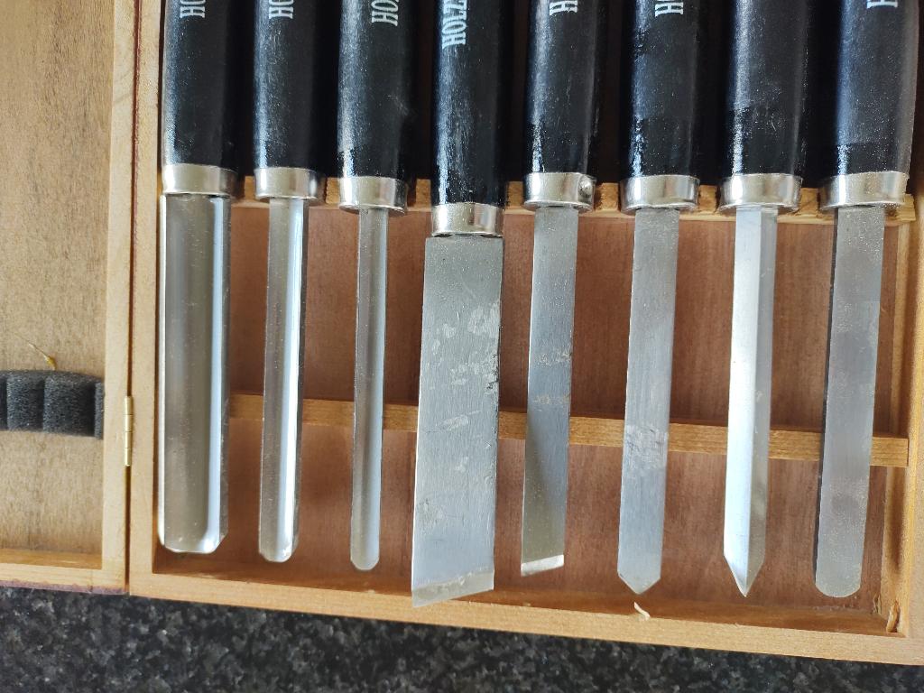 8 Houtbeitels Holzmann, Doe-het-zelf en Bouw, Ophalen of Verzenden, Zo goed als nieuw