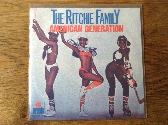 single the ritchie family, Overige genres, 7 inch, Ophalen of Verzenden, Fotohoes