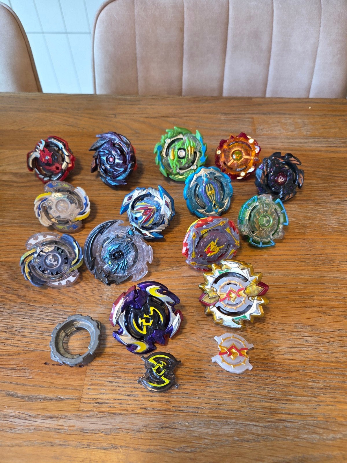 Beyblades, stadium, launchers en pistool, Ophalen