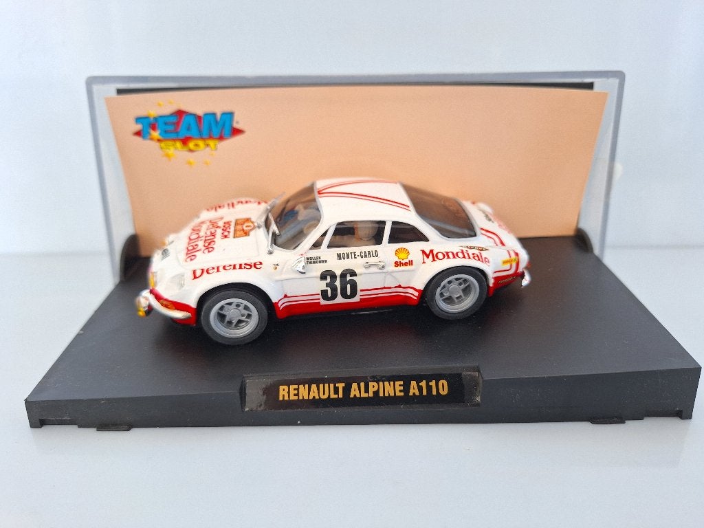 TeamSlot Renault Alpine A110 Mondiale Defence Ref Nr 10704, Enfants & Bébés, Neuf, Autres marques, Électrique, Enlèvement ou Envoi