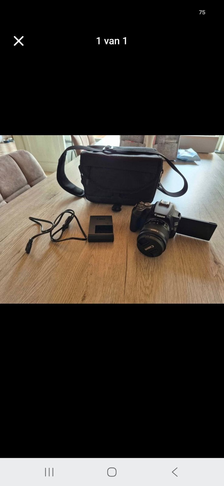canon 250D, TV, Hi-fi & Vidéo, Caméscopes analogiques, Enlèvement