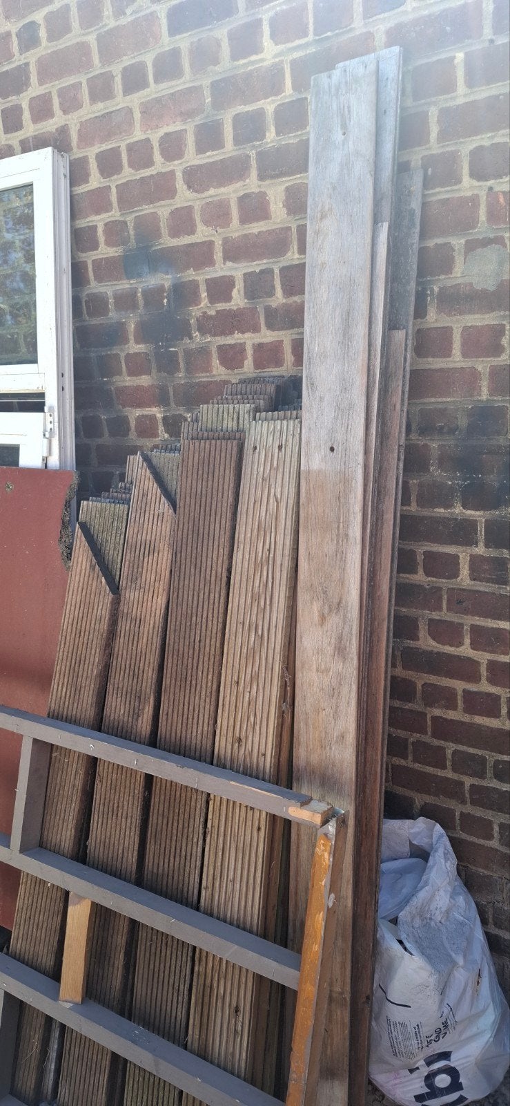 42  planche en bangkirai ( occasion) 7€ pieces   le lot 200€, Enlèvement