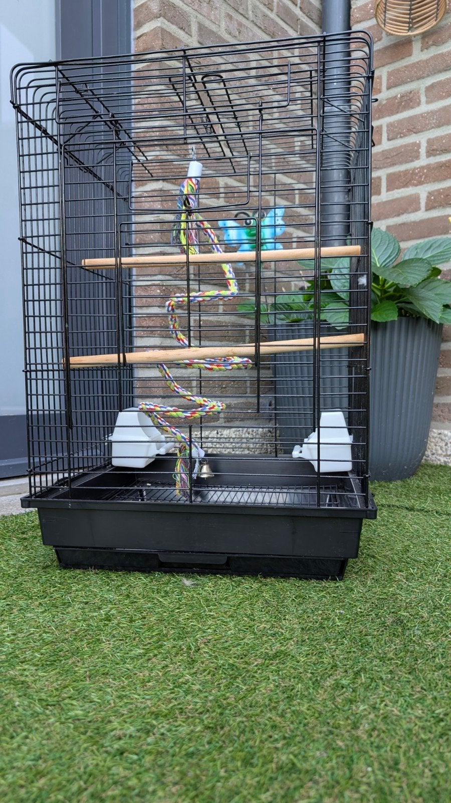 vogelkooi, Enlèvement, Comme neuf, Cage à oiseaux