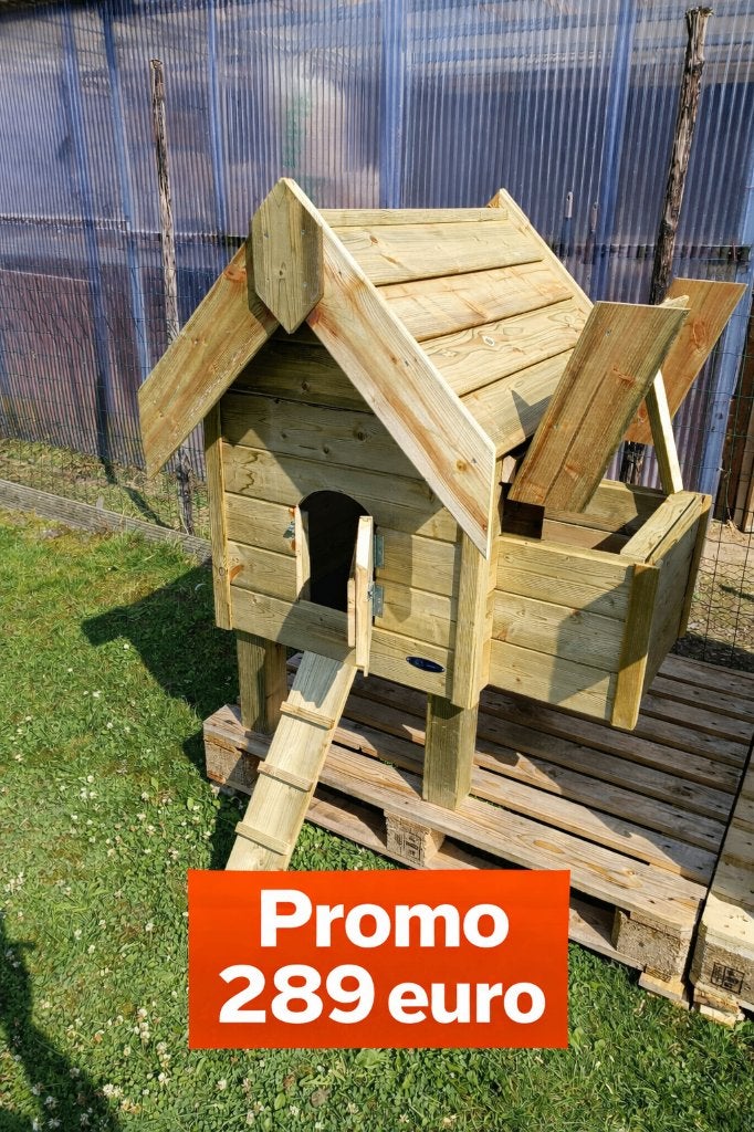kippenhokken actie GRATIS LEVERING + MONTAGE 0499/082381, Dieren en Toebehoren, Ophalen of Verzenden, Nieuw, Kippenhok of Kippenren