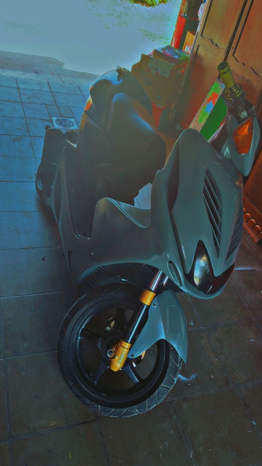 MBK nitro, Enlèvement