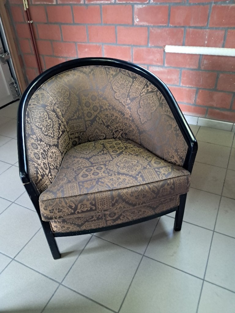 club fauteuil, Huis en Inrichting, Ophalen, Minder dan 75 cm, Zo goed als nieuw, Stof