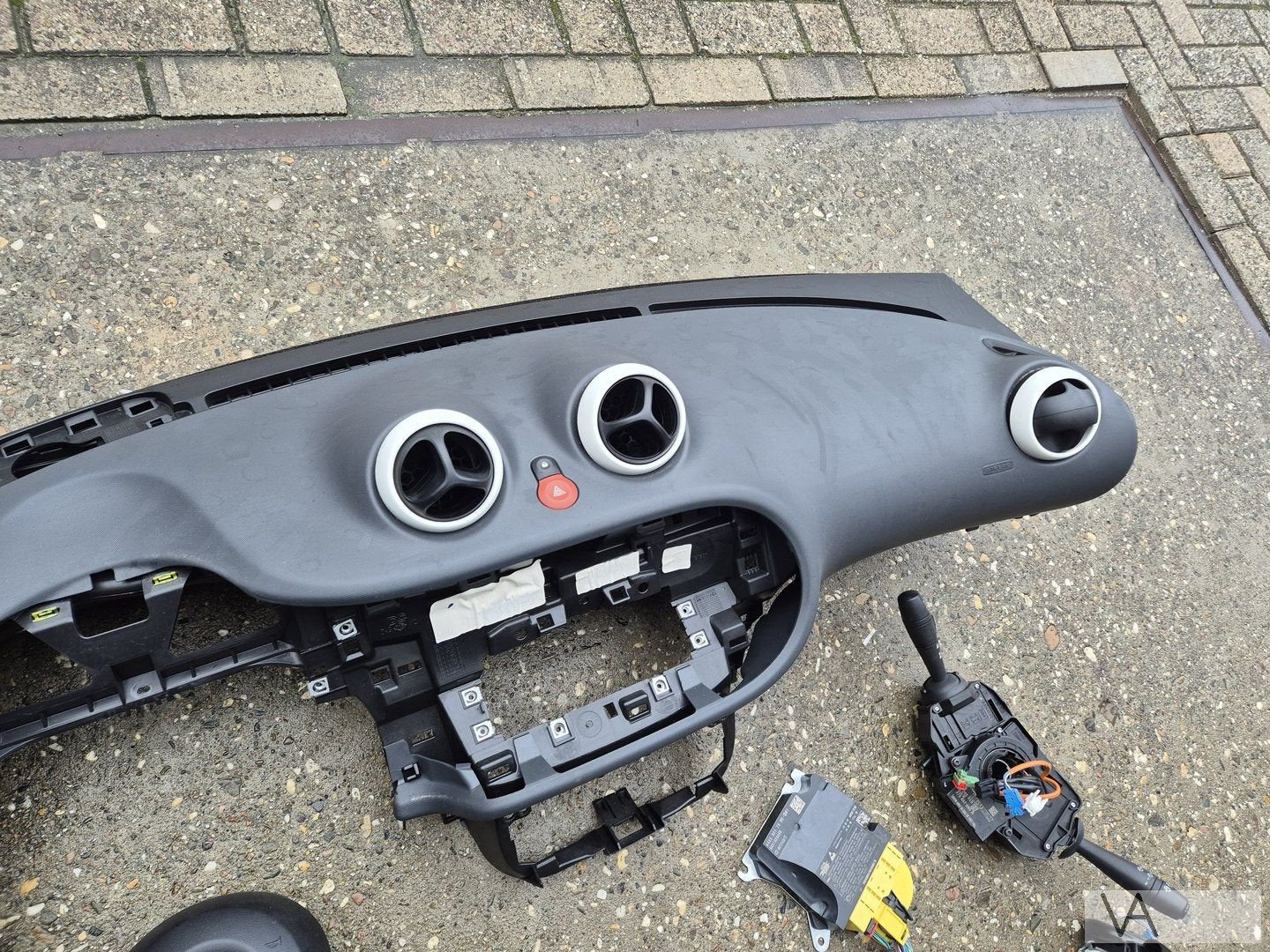 Smart Forfour 2013 - 2020 airbag set met dashboard €300, Gebruikt, -, -, Ophalen of Verzenden