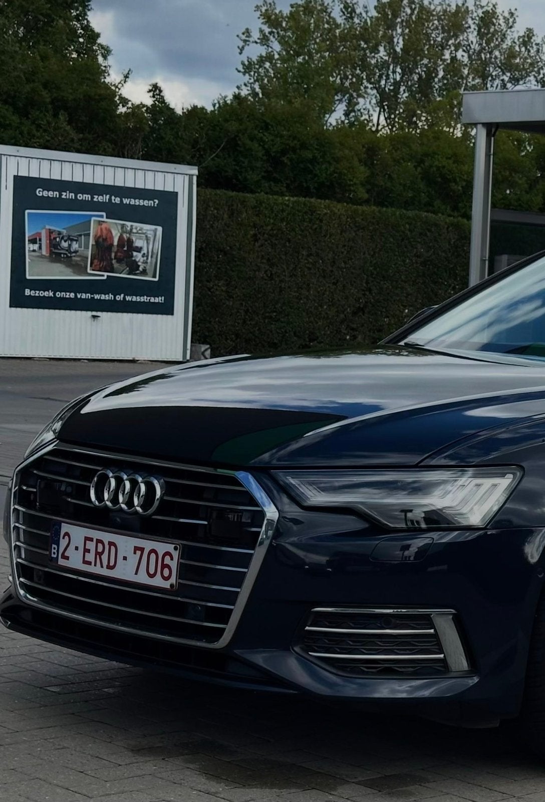 Audi a6c8, Auto's, Audi, Automaat, Blauw, Leder, Break