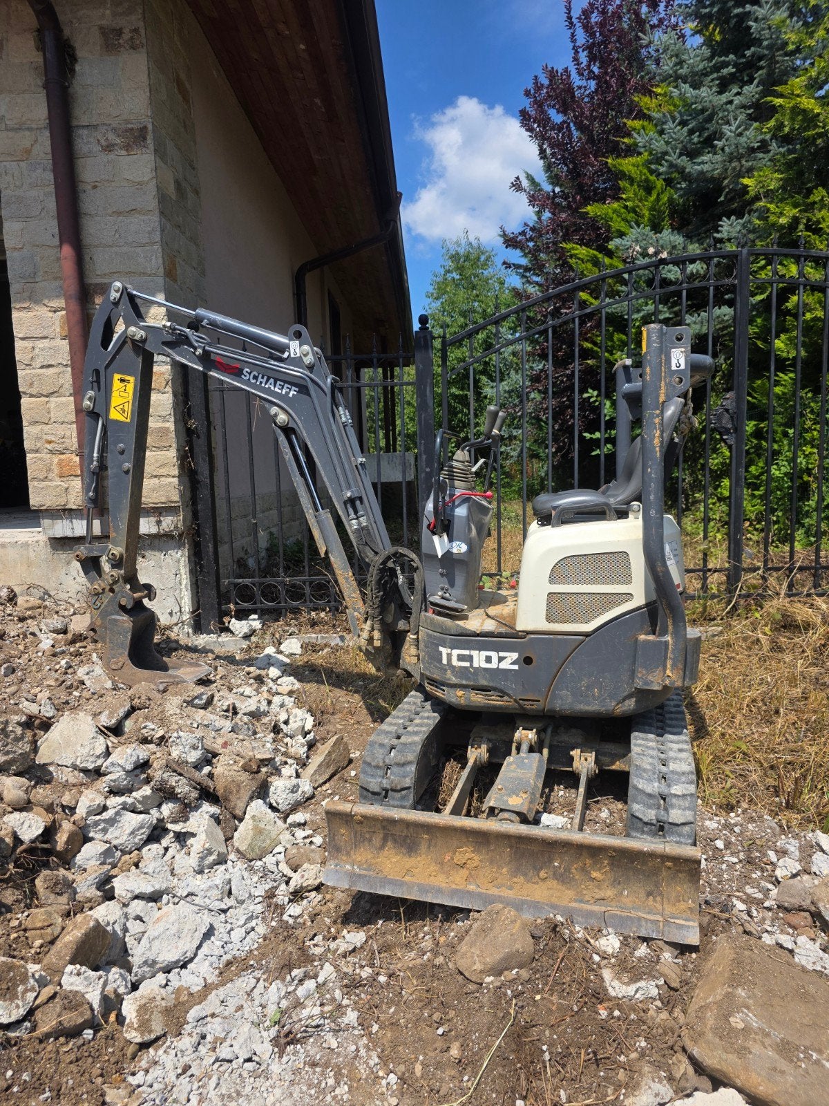 Location Mini-pelle/ Verhuur Minigraver 1.2T, Bricolage & Construction, Enlèvement, HDWORX, Info@hdworx.be, Huldenberg