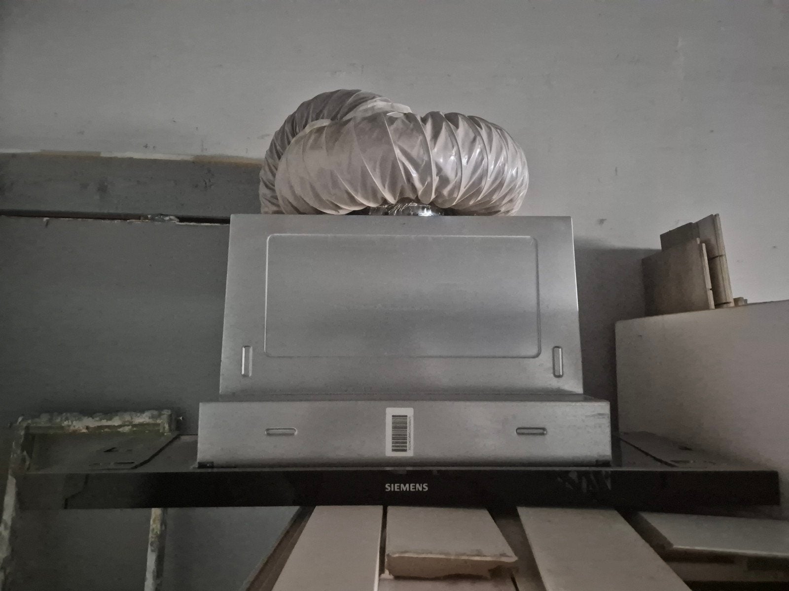 dampkap siemens 2022 LI97RA561/01, Elektronische apparatuur, Afzuigkappen, Ophalen, Gebruikt, Inbouw, Motor