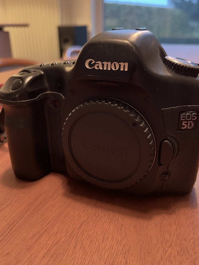 Fotocamera Canon EOS 5D, Audio, Tv en Foto, Ophalen, Beeldstabilisatie, Gebruikt, Spiegelreflex