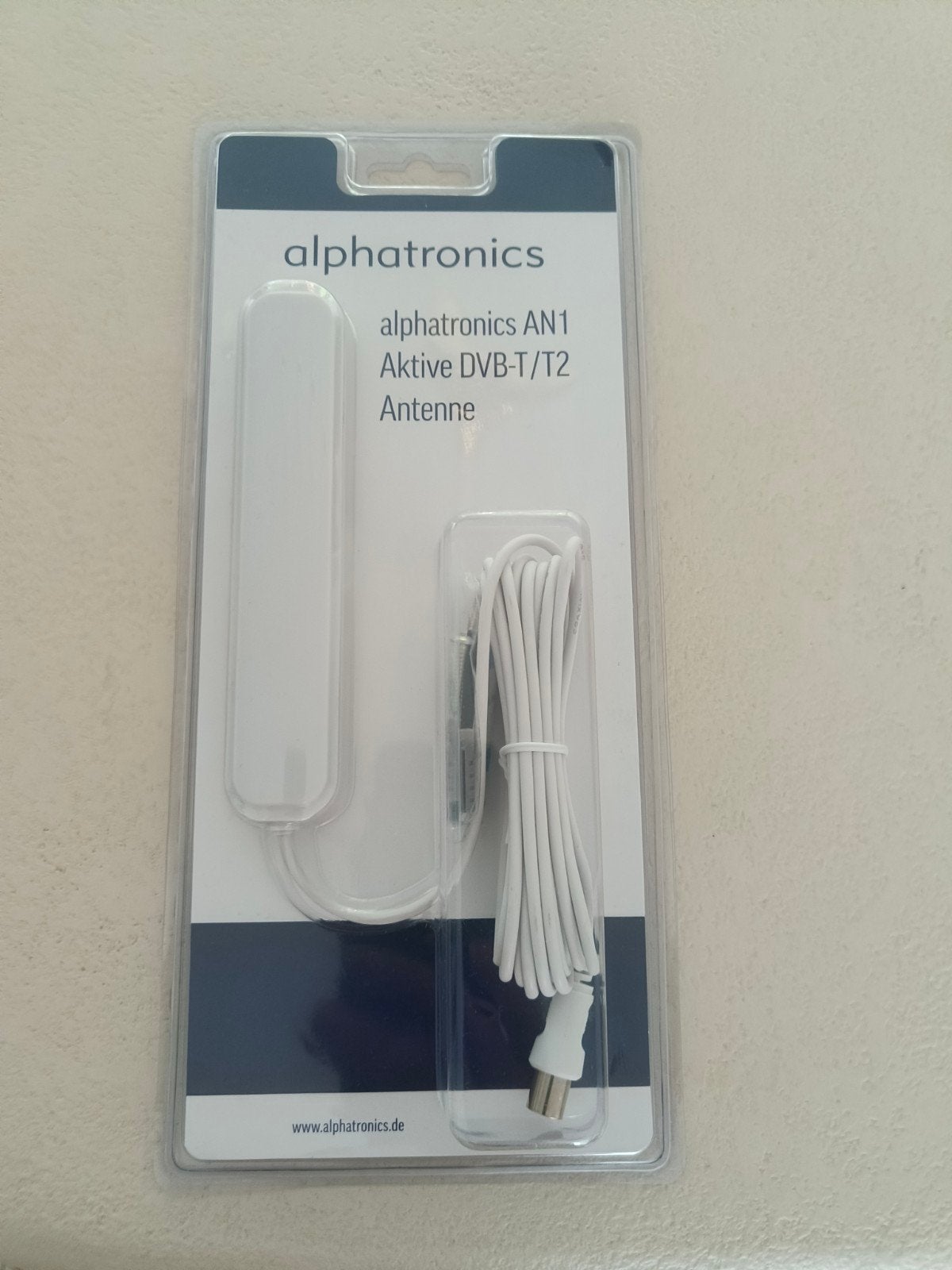 Alphatronics AN1 Actieve DVB-T/T2 Antenne (Ideaal voor campe, Enlèvement