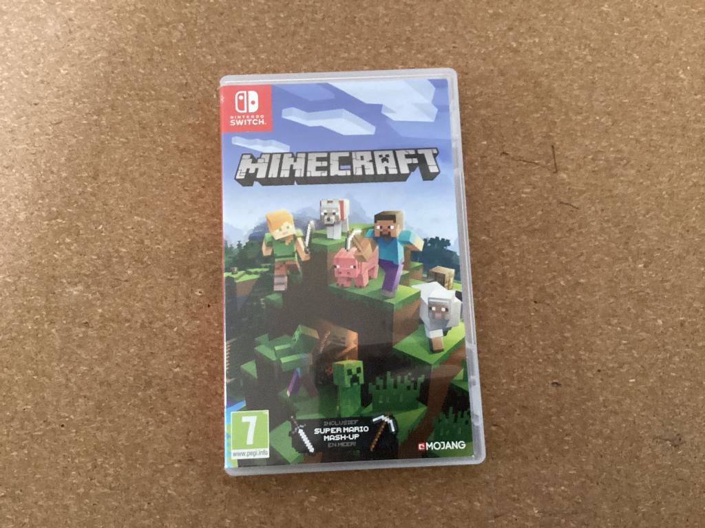 Nintendo switch spel: Minecraft, Games en Spelcomputers, Ophalen, Nieuw, Eén computer, 3 spelers of meer