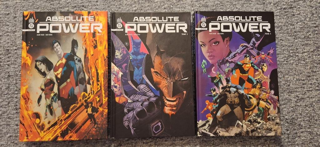 Absolute power tome 1 à 3, Mark waid, Série complète ou Série, Comme neuf, Enlèvement