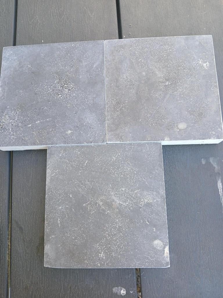 Gepolierde asian blue stone - blauwe steen tegel, Doe-het-zelf en Bouw, Tegels, Ophalen, Hardsteen, Nieuw, 5 tot 10 m²