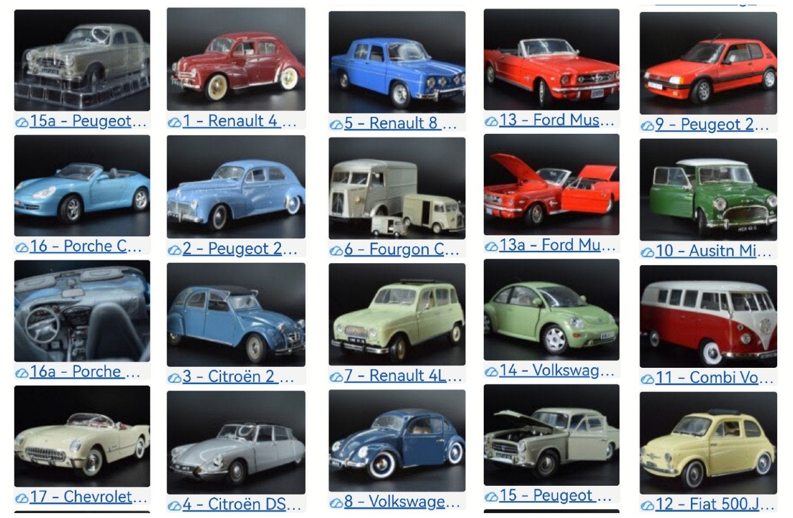 lot de 42 véhicules 1/22, Enlèvement, Neuf, Voiture