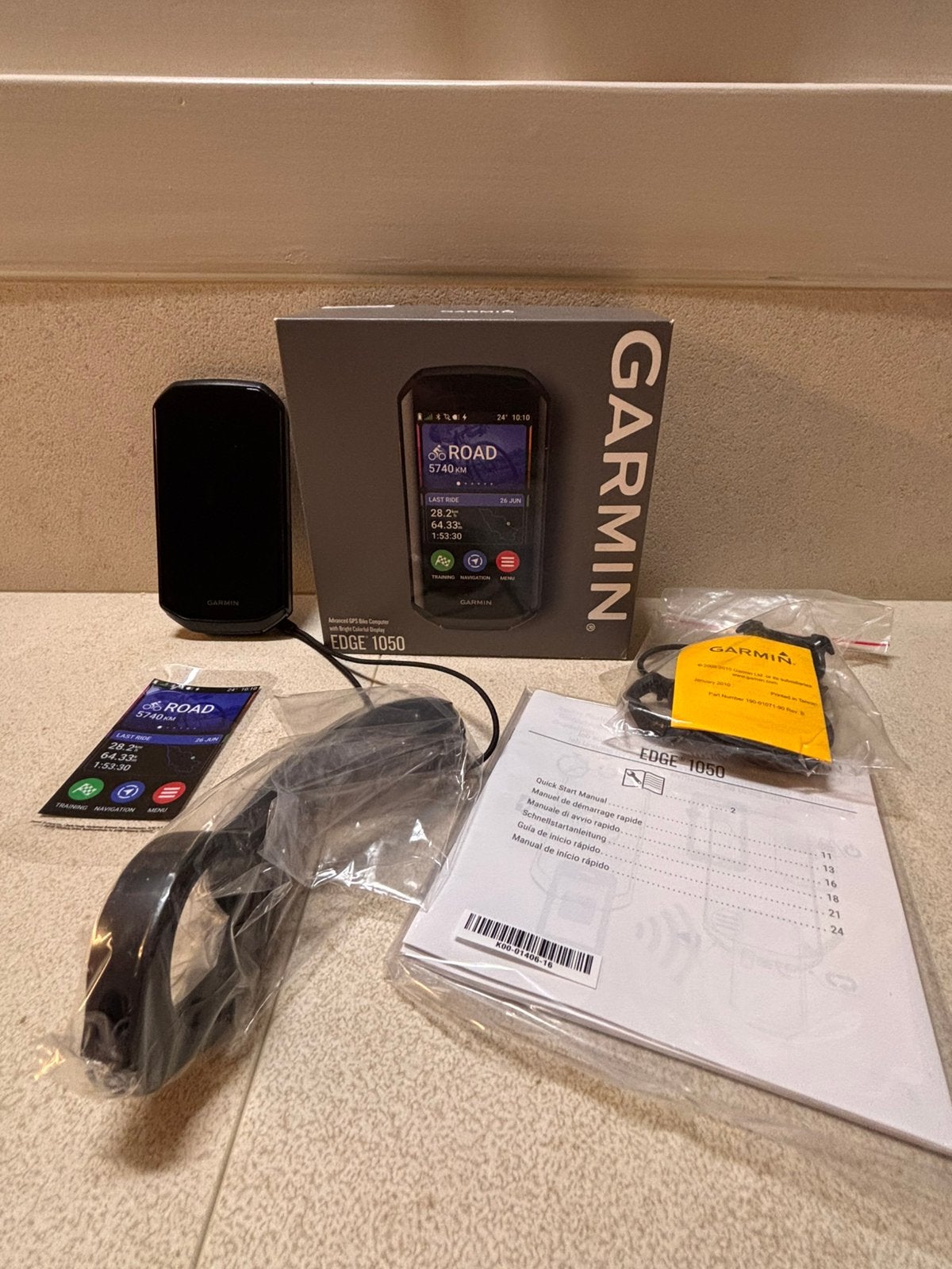Garmin EDGE 1050, Ophalen, Zo goed als nieuw