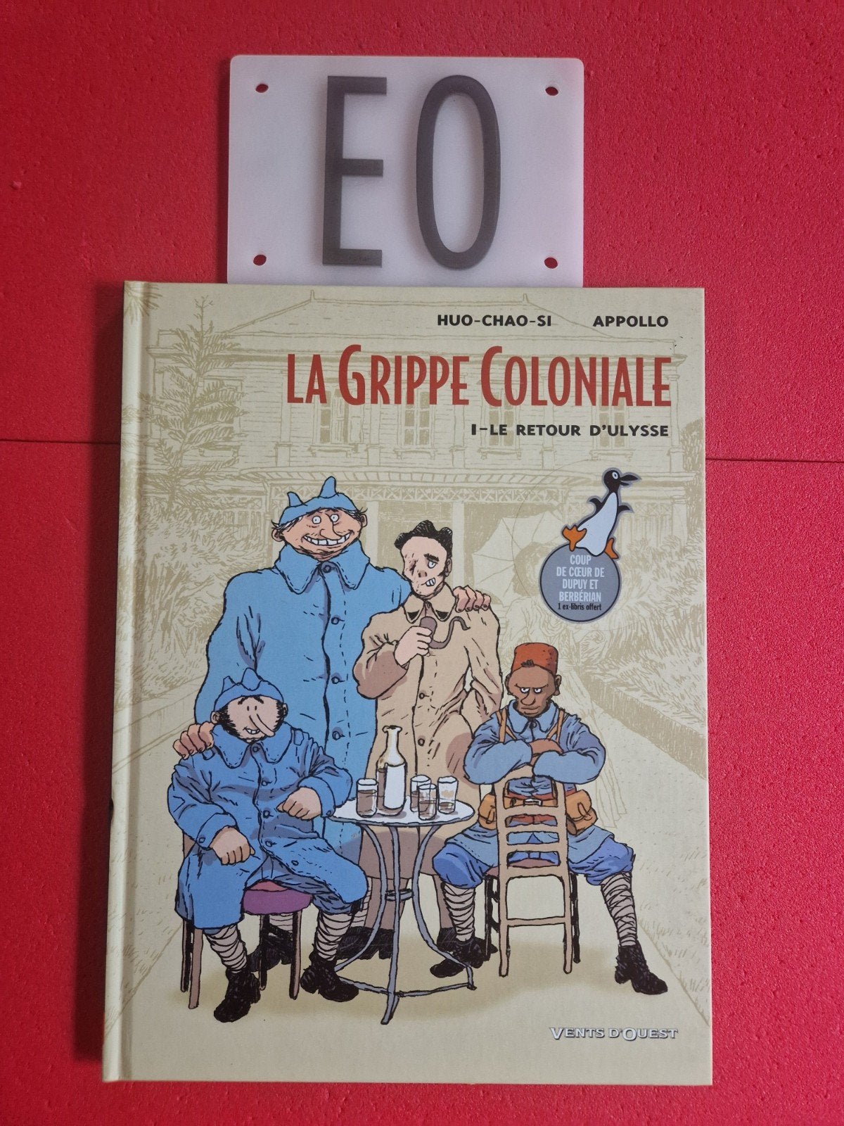 bd la grippe coloniale 1,EO, avec ex libris, Enlèvement ou Envoi