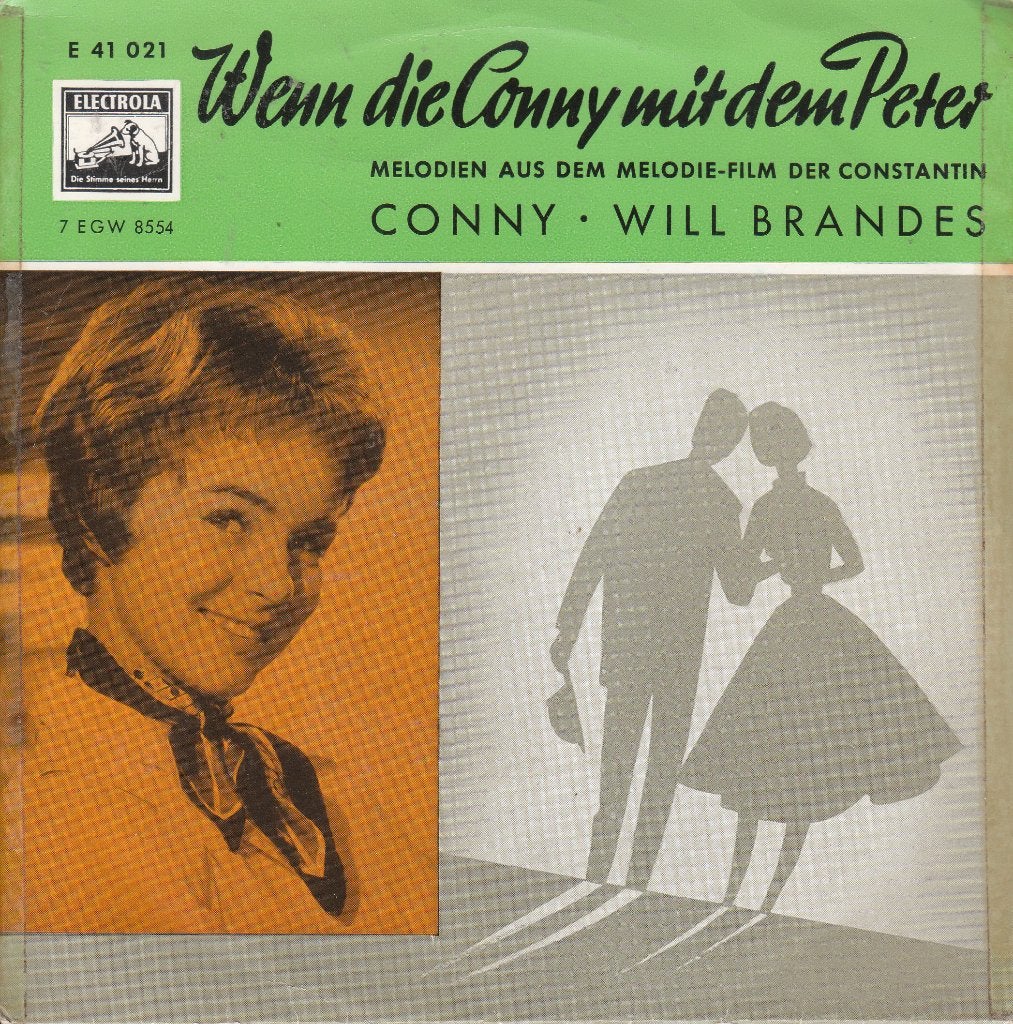 Wenn die Conny mit dem Peter: EP met Conny & Will Brandes, Verzenden, 7 inch, EP, 1960 - 1969