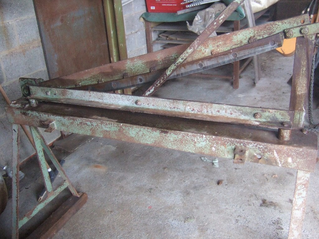 PLIEUSE-CISAILLE-MACHINE A BOURELET POUR ZINC, Doe-het-zelf en Bouw, Buizen en Afvoer, Ophalen, Gebruikt, Overige materialen, Minder dan 2 meter
