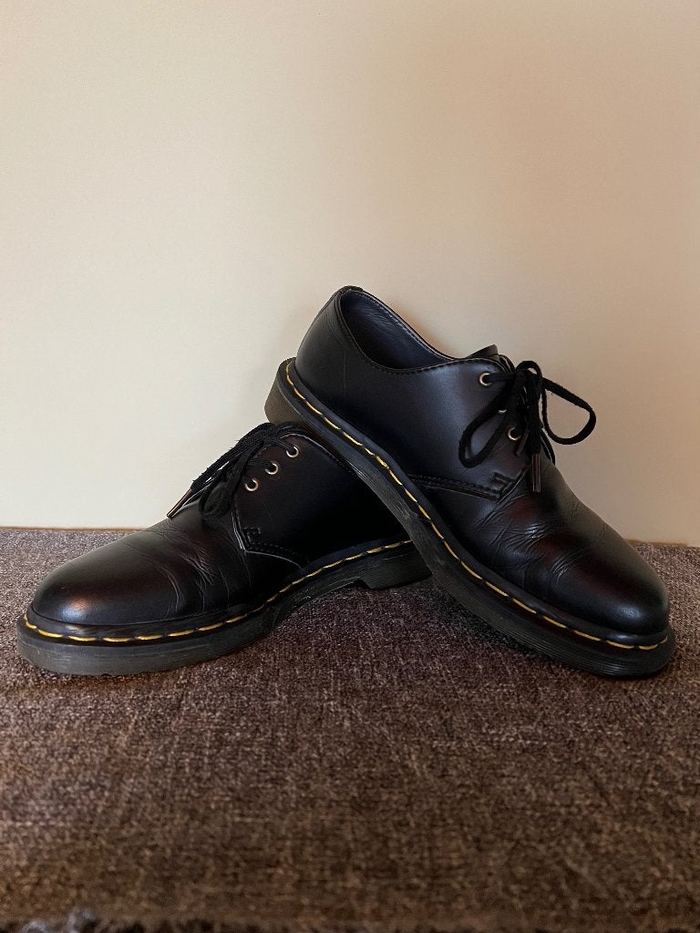Dr. Martens Vegan 1461 3-eye zwart maat 39, Kleding | Dames, Verzenden, Zwart, Overige typen, Dr. Martens