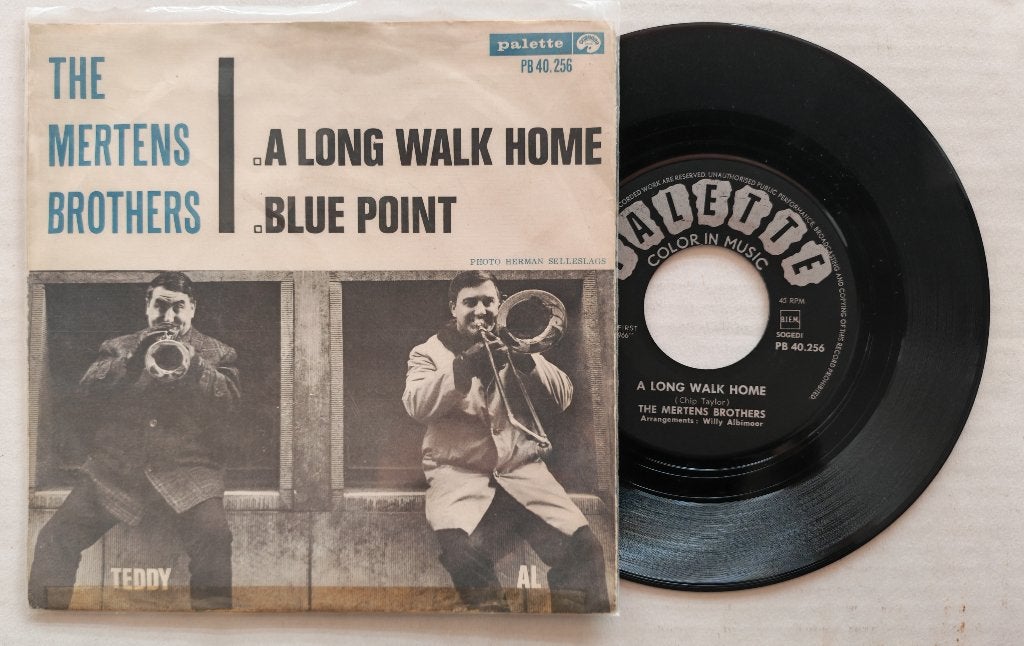 THE MERTENS BROTHERS - A long walk home (CD), Cd's en Dvd's, Ophalen of Verzenden, Gebruikt, 7 inch, Jazz en Blues