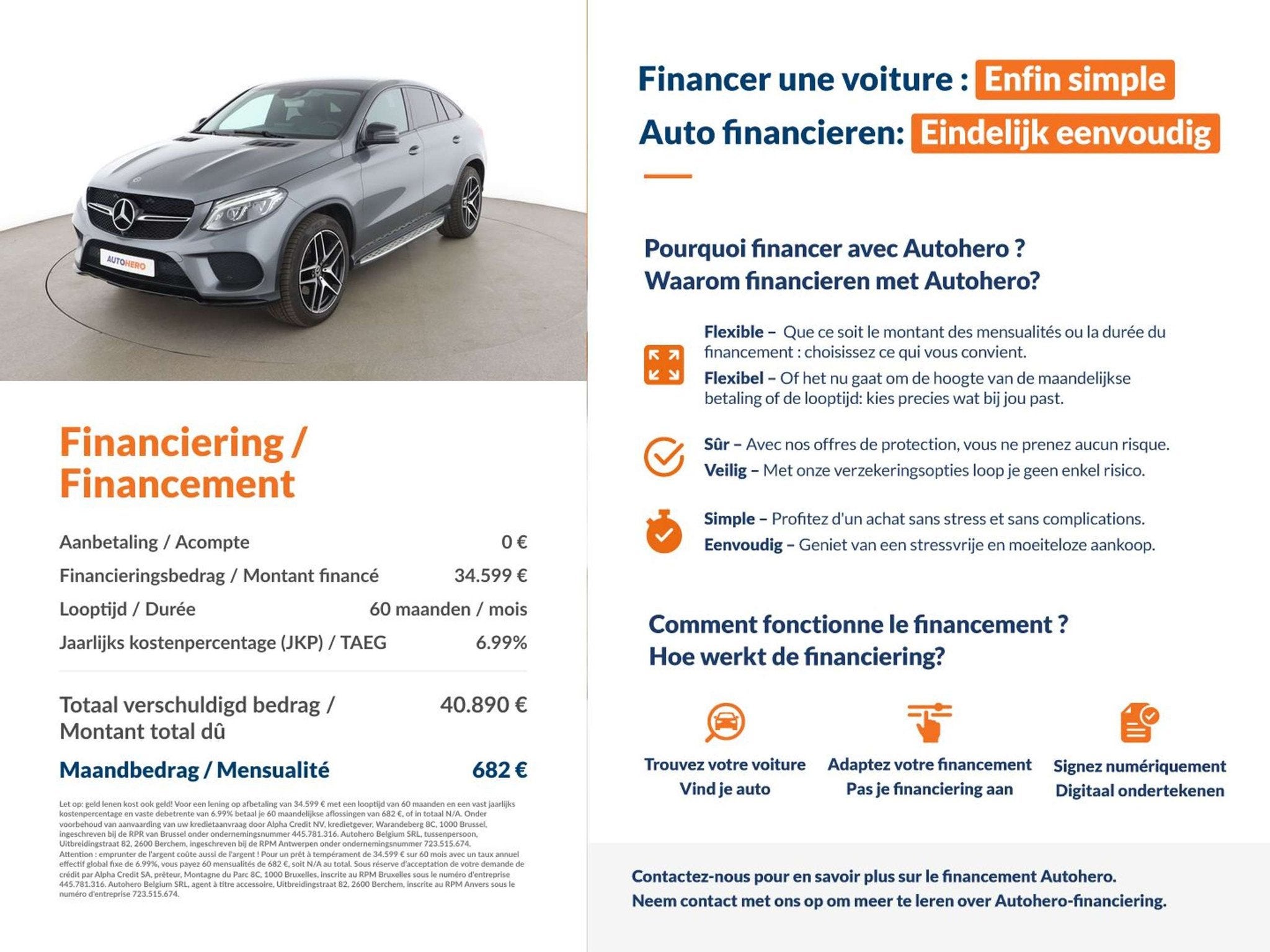 Mercedes-Benz GLE 350 GLE 350 d 4Matic AMG Line, Autos, Cuir, 2987 cm³, GLE, Noir