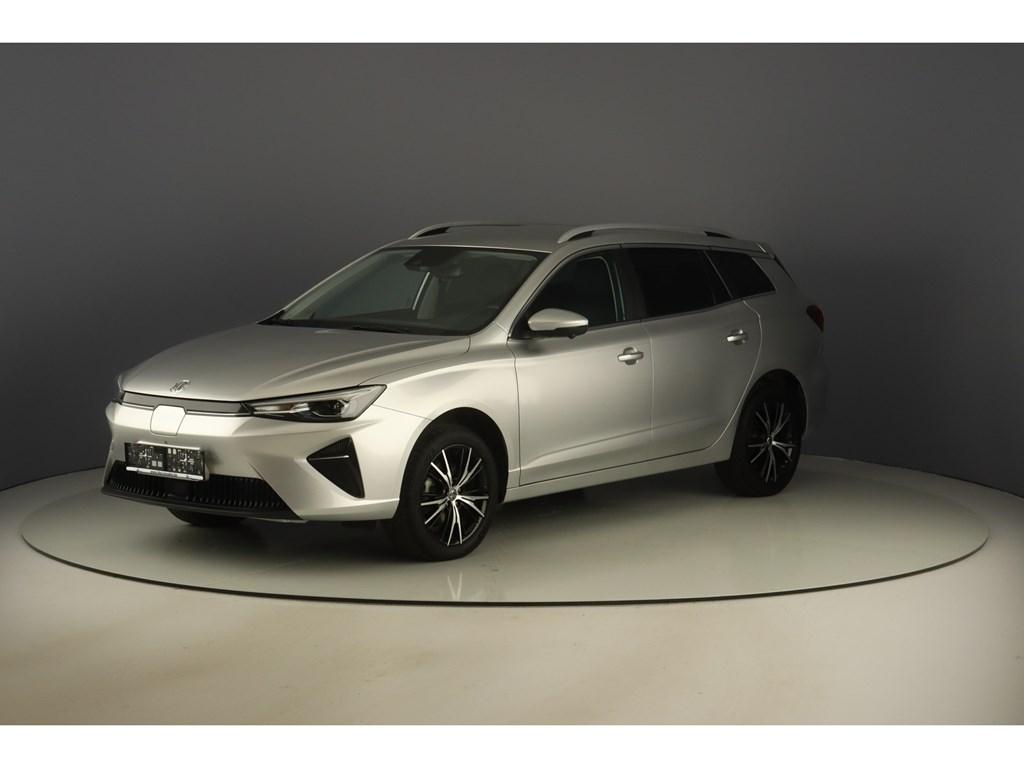 MG MG 5 61kWh Long Range 156pk Luxury, Argent ou Gris, Achat, 156 ch, Noir