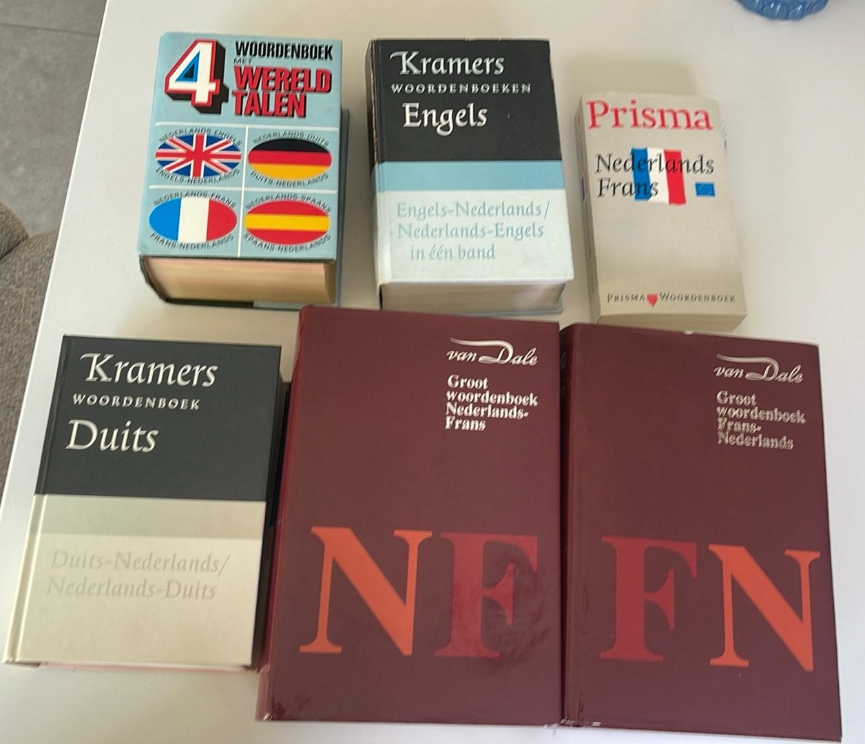Pakket van 6 woordenboeken Van Dale, Kramers, Boeken, Ophalen, Zo goed als nieuw, Van Dale, Frans