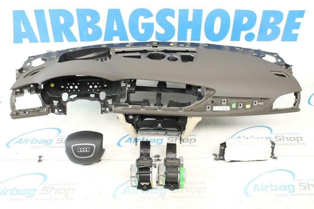Airbag kit Tableau de bord brun beige avec HUD Audi A6 4G, Enlèvement ou Envoi, Utilisé