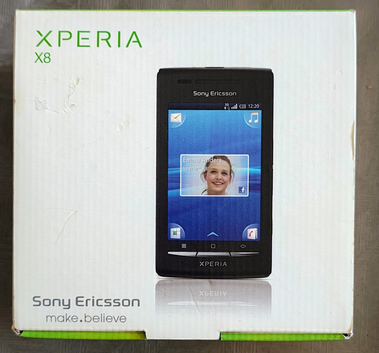 Sony Ericsson Xperia X8 – Compleet in Originele Doos (Retro, Ophalen of Verzenden