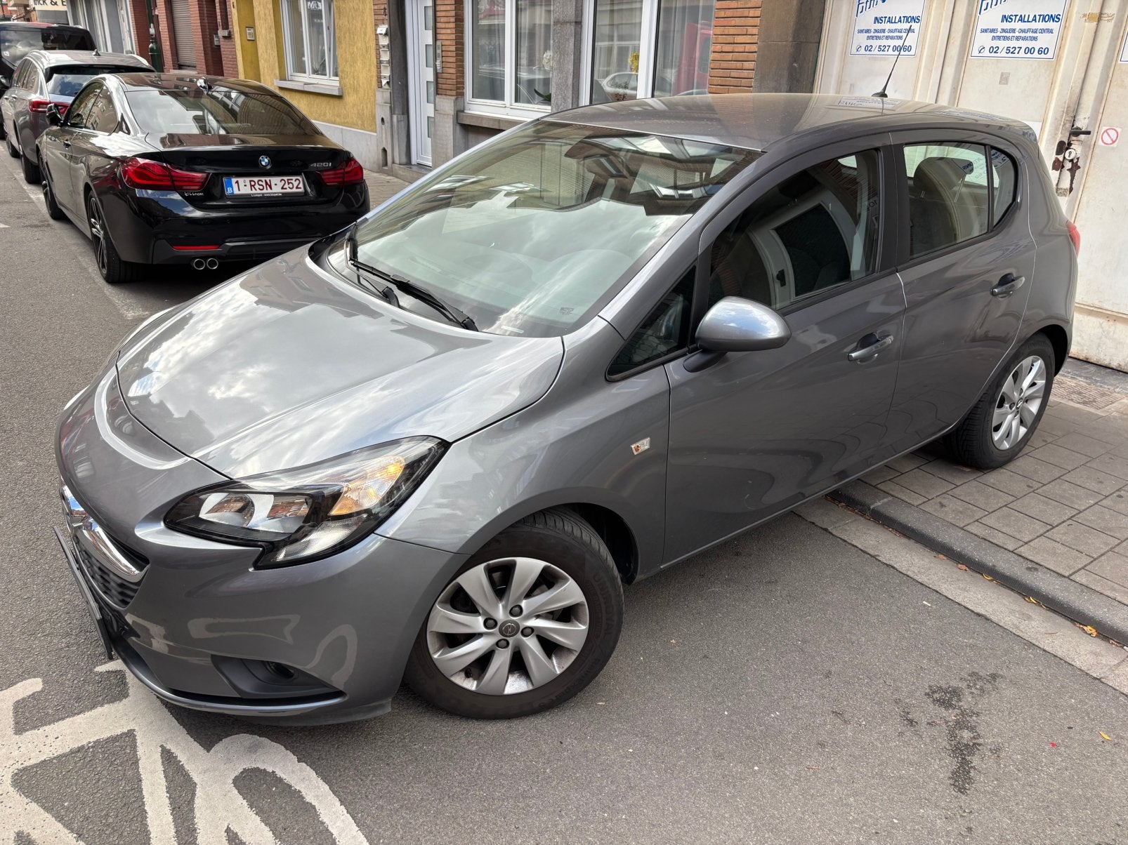 Opel CORSA 1.2 essence 2016, Autos, Argent ou Gris, Achat, Euro 6, Entreprise