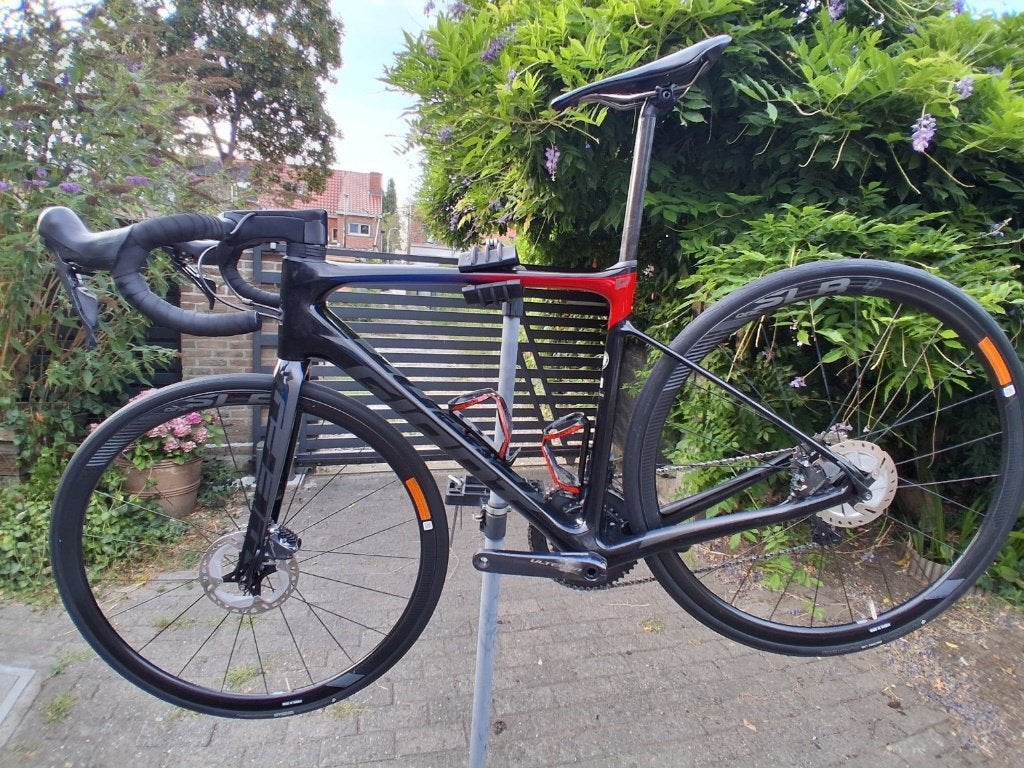Racefiets Giant Defy Advanced Pro 1  M + optie crank 4iiii, Giant, Enlèvement, Utilisé, Hommes