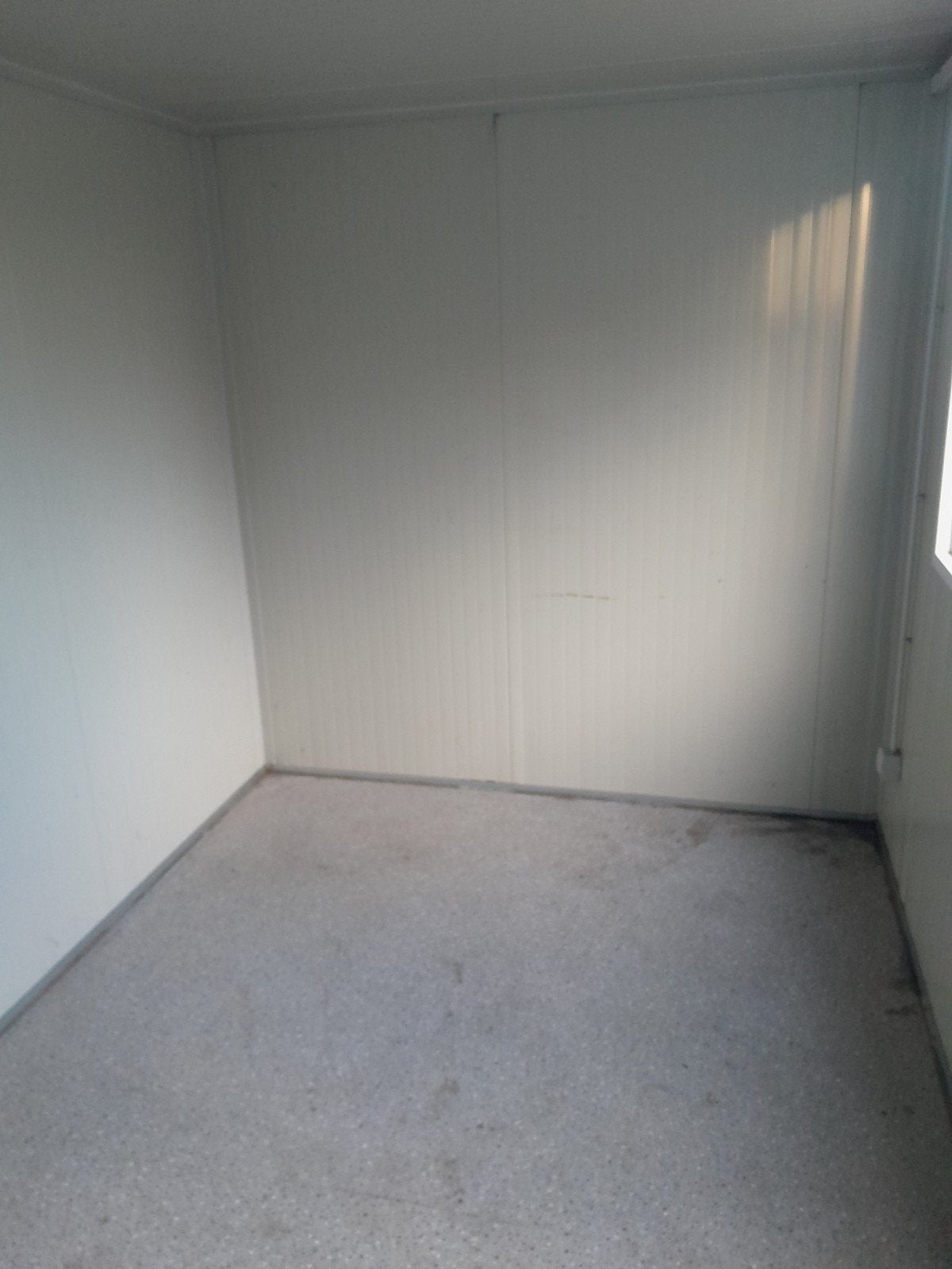 bureau container 2x4m, Enlèvement