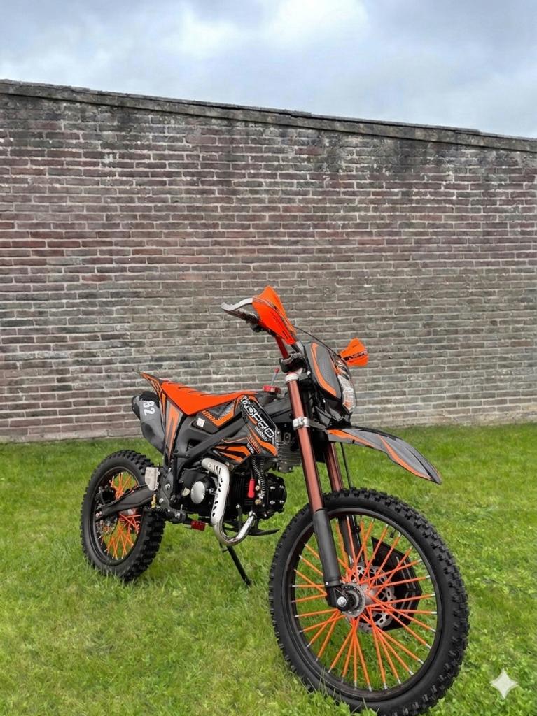 NIEUWE KXD Cobra 140cc crossmotor - oliegekoeld, Nieuw, Ophalen of Verzenden, 4 versnellingen, 140 cc