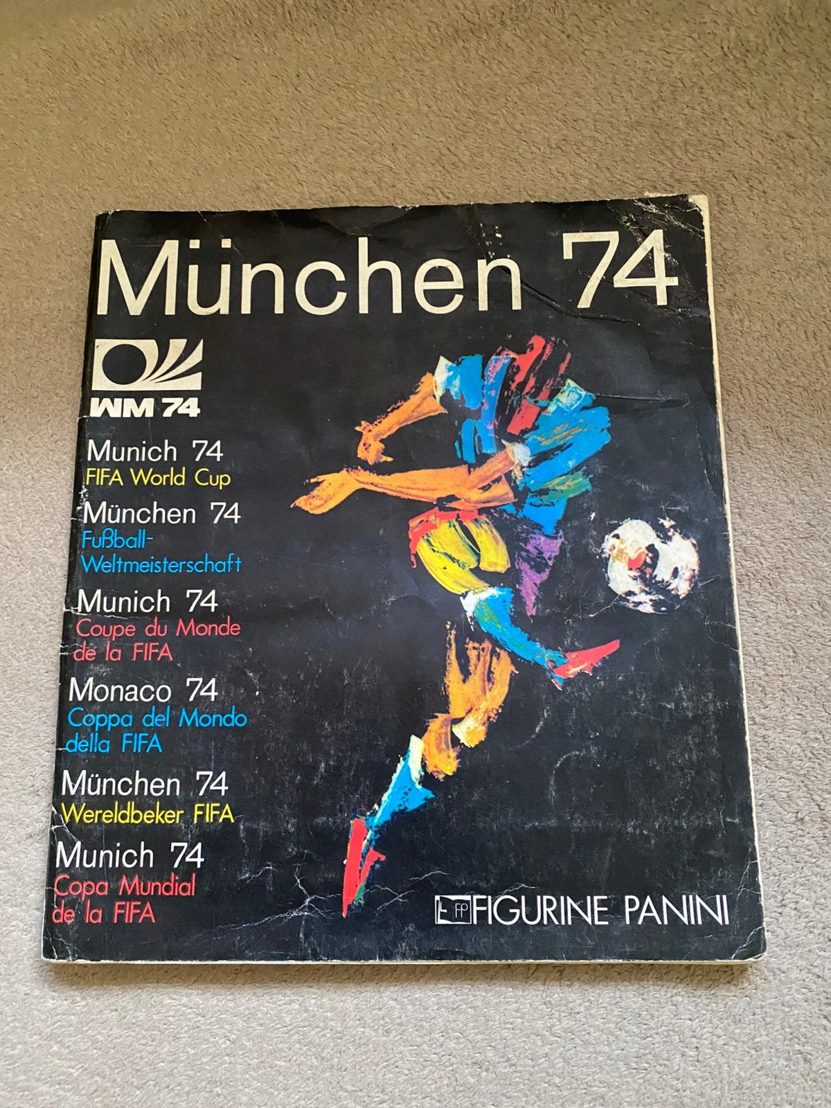 Rare album panini complet originale Munchen 74, Collections, Enlèvement ou Envoi, Comme neuf