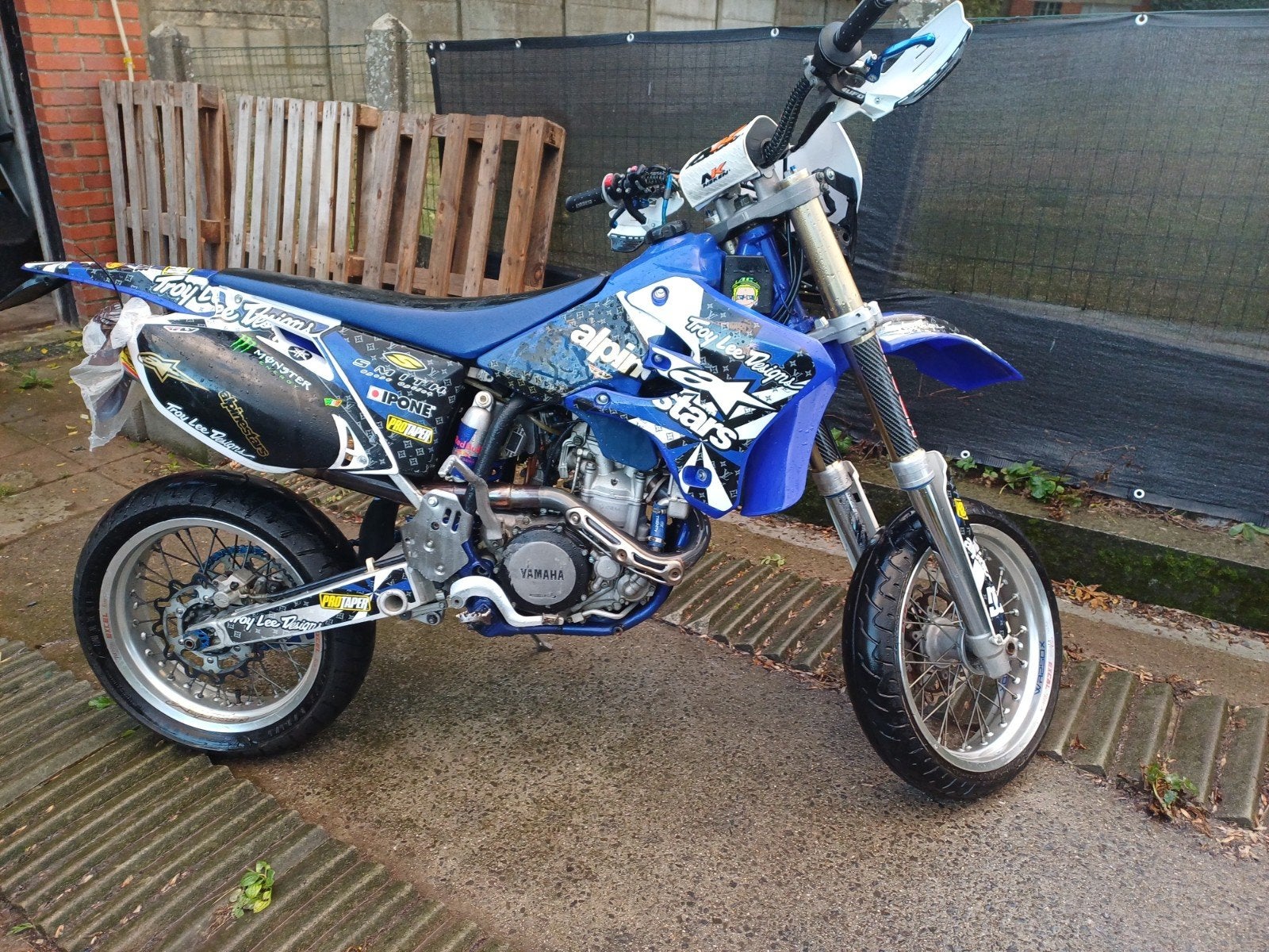 Yamaha WR450F Supermotard 490 cm³ – Homologuée Route – 20, Motos, Particulier