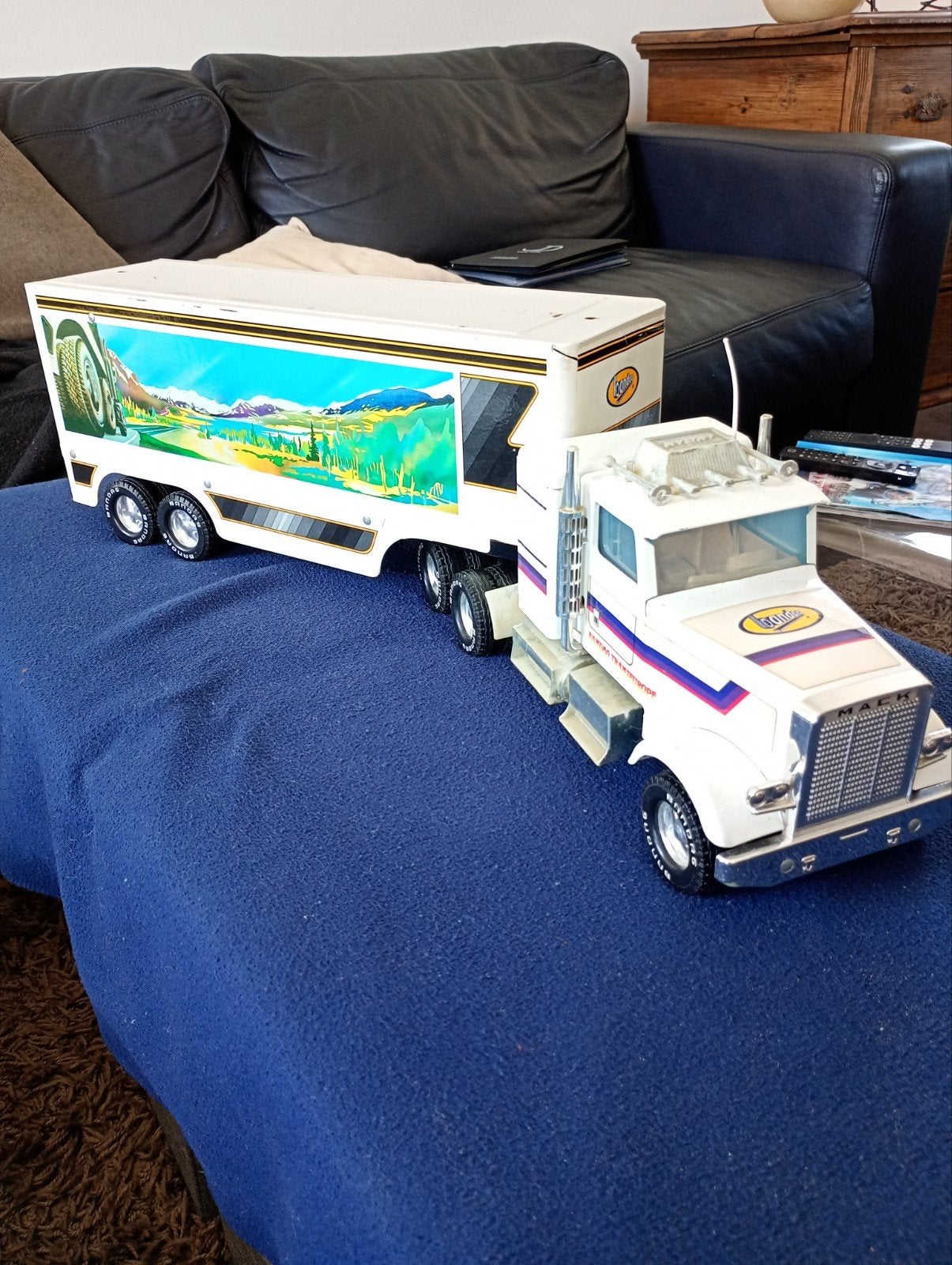 USA truck,BANDAG reklame, Ophalen of Verzenden, Zo goed als nieuw, Bus of Vrachtwagen